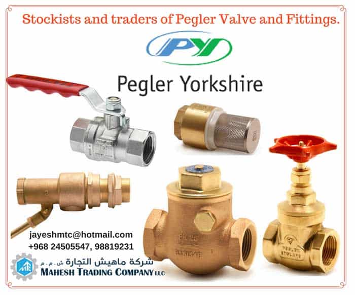 Ball valve, Gate valves, NRV, Strainers in Oman