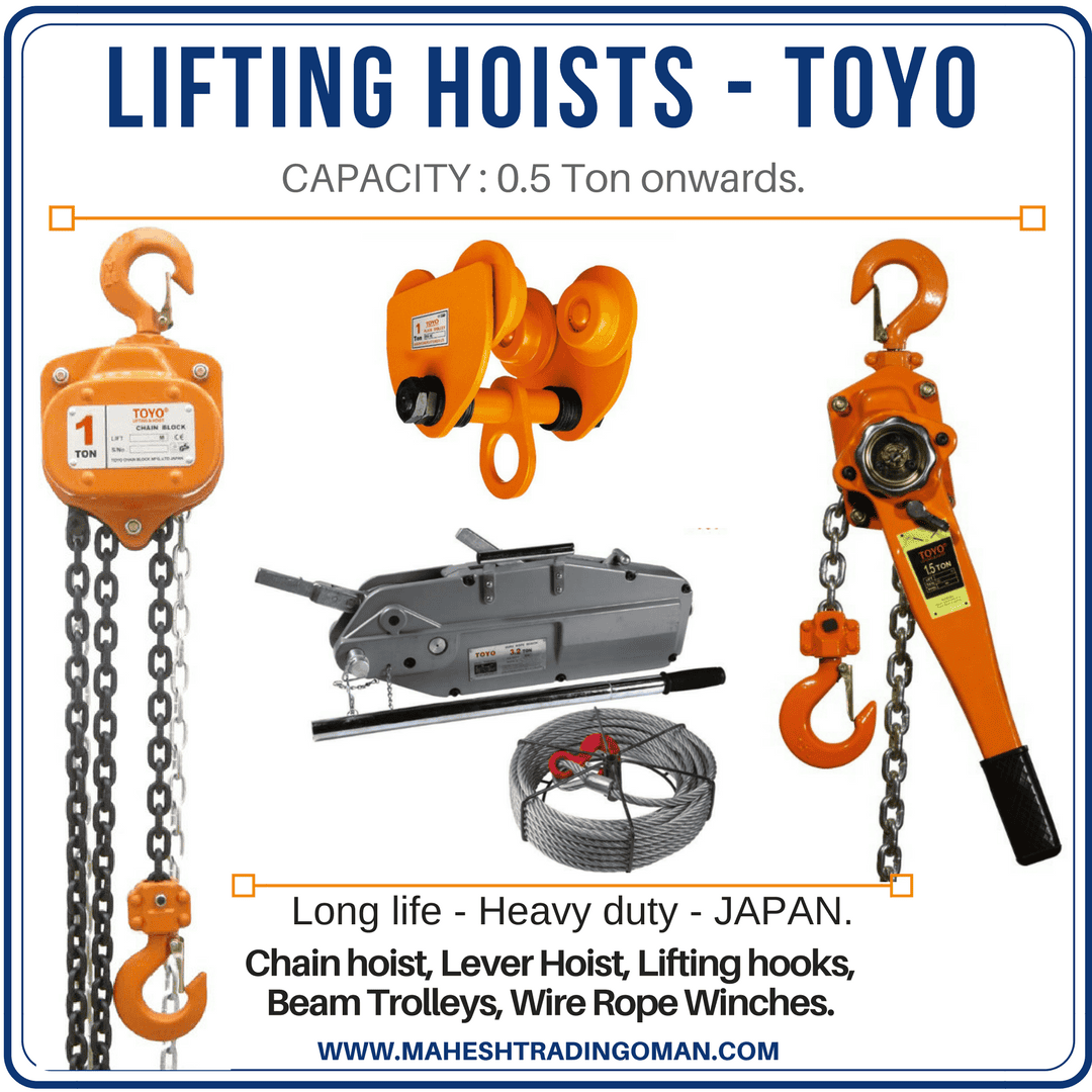 Chain & wire rope pullers