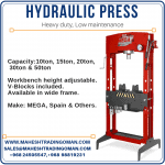 Hydraulic press Oman, Mahesh Trading LLC