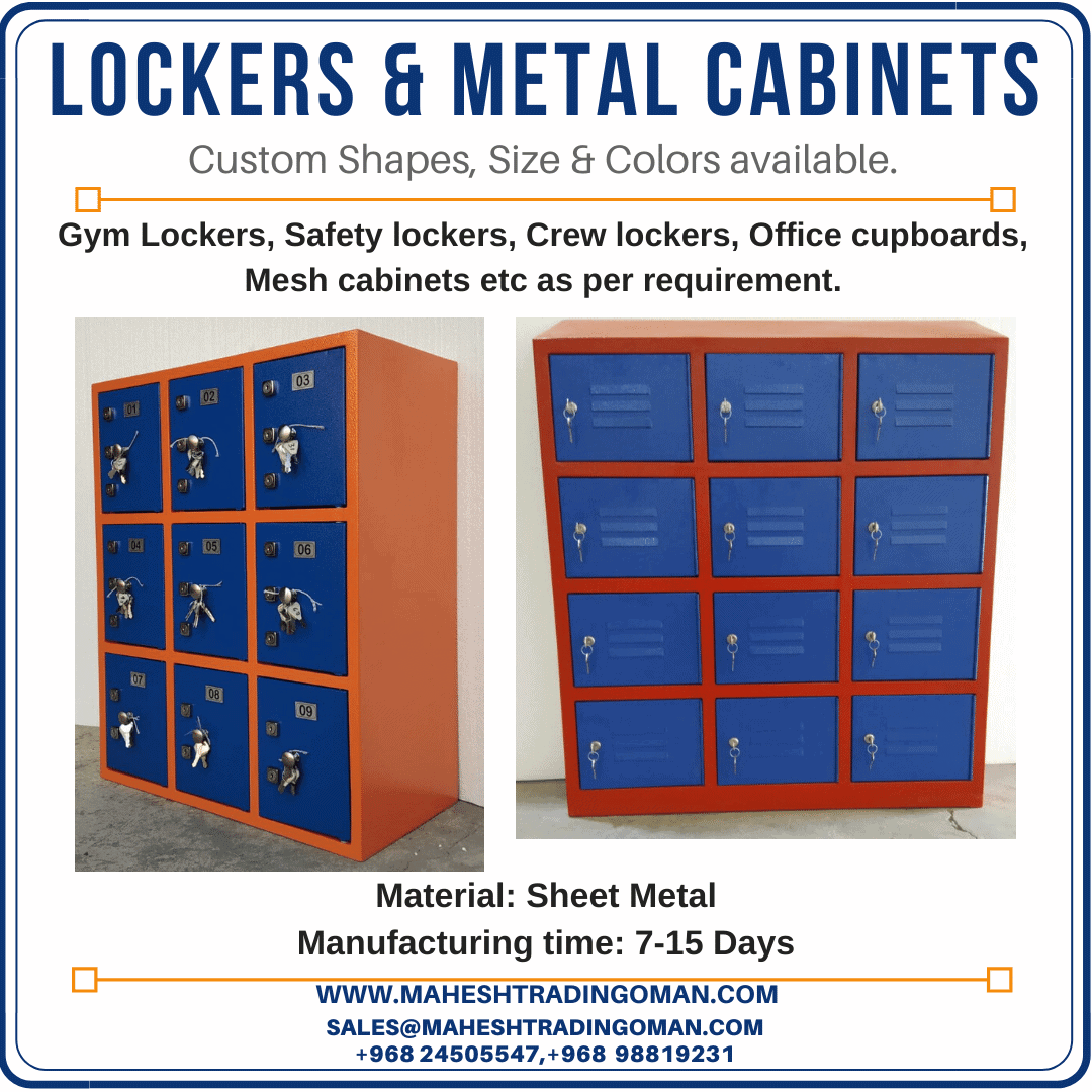 Camp lockers, Student Lockers & Restaurant Cabinets.