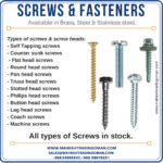 screws, fasteners, bolts, tapping screw