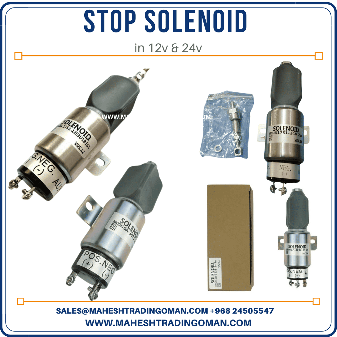 STOP SOLENOID SWITCH FOR FIRE FIGHTING PUMPS