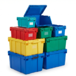 Stackable Storage Bins & Dust Bins